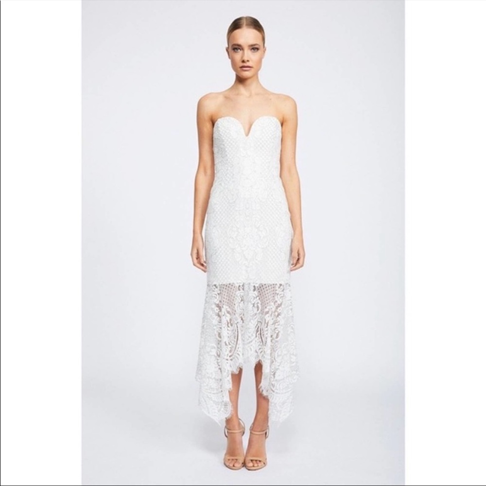 Brand New Shona Joy Bustier Cocktail Dress